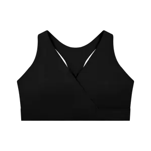 Women's Crossover V-Neck Sports Bra