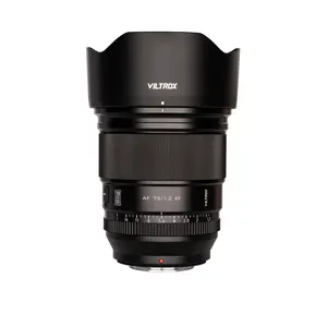 VILTROX 75mm F1.2 PRO APS-C Auto Focus Camera Lens for Fujifilm FX X-T4 X-T5 X-T20 X-T30 X-H2S X-Pro3 Fuji X Mount Cameras Lens (75mm F1.2)