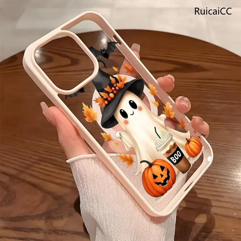 Premium Magnetic Phone Cases for iPhone11/12/13/14/15/16//17/Air/promax/Plus Halloween Pumpkin & Bat y2k cased MagSafe Ready, Anti-Fall, Springtok and Ultra-Thin Design | Perfect for Everyday Use Protector Aesthetic Screen Protector
