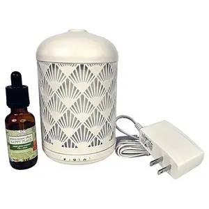 Beekman 1802 Happy Place Ultrasonic Home Diffuser and 1 oz. Essential Oil Set