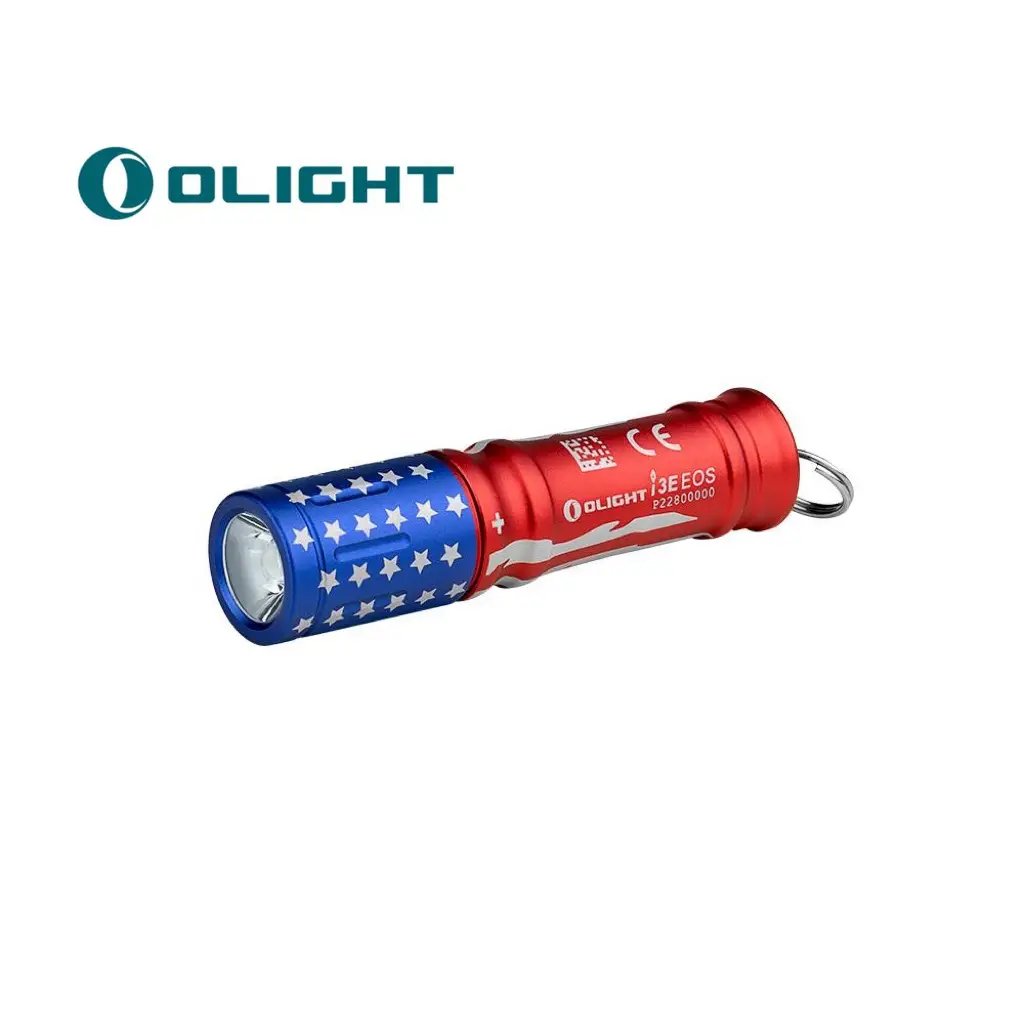 OLIGHT i3E EOS 90 Lumens PMMA TIR Lens AAA Flashlight Compact Keychain Flashlight EDC Flashlight for Night, Camping
