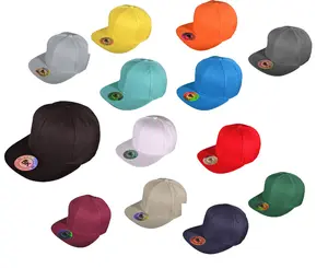 BK Caps Unisex Blank Snapback Sporty Hats - Adjustable Size, Flat Brim, Customizable Blank Base, Casual Versatile Design, Ideal for Daily & Outdoor Use