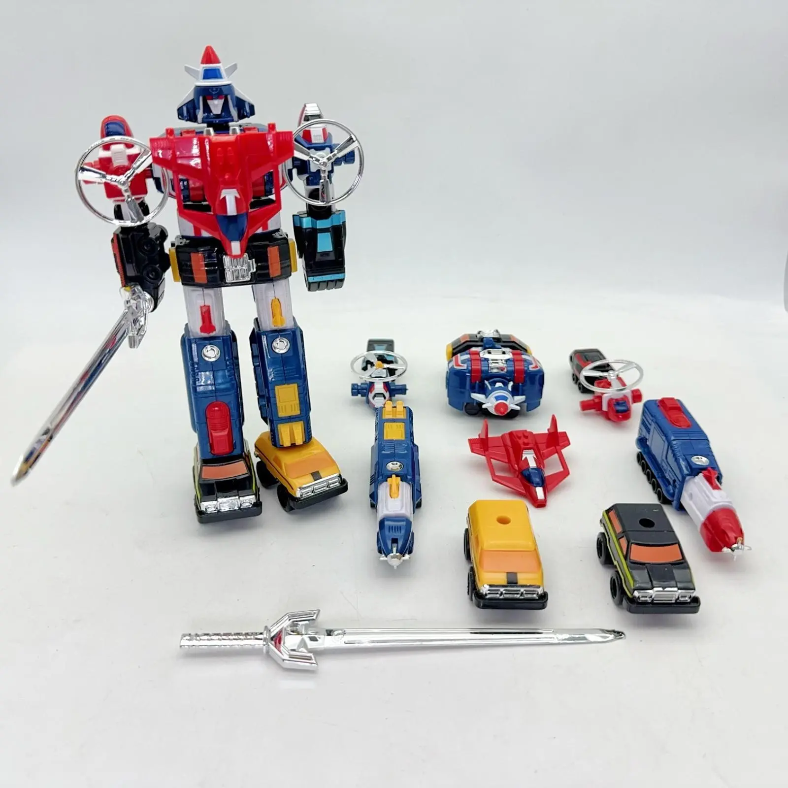 1984 VOLTRON Plastic Vehicle Team Assembler Action Figure, Approx. 20cm (8''), Toys for 8-10 Years & Action Figure Fans, HZX, IN STOCK NO BOX