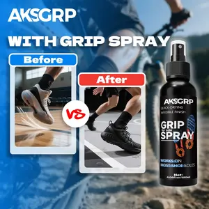 Basketball Shoe Anti-Slip Grip Spray - Non-Slip court traction, Extend Shoe Lifespan, Quick Application, Versatile Use for Basketball, Running, Gym - Enhanced Traction for Wet/Dry Courts - Sports Shoe Maintenance Spray, Basketball Sneakers