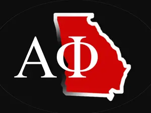 Alpha Phi Car and Laptop Sticker / Decal The University of Georgia Premium Decal