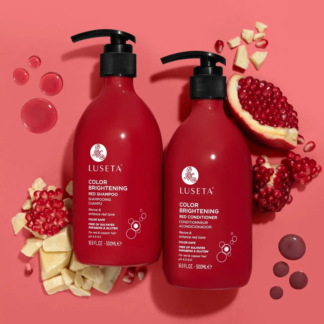 Luseta Color Brightening Red Shampoo & Conditioner for Red Hair Luseta Color Brightening Red Shampoo & Conditioner for Red Hair