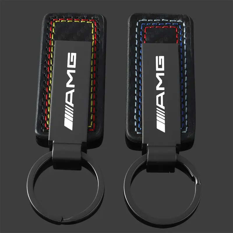 High Quality Premium Car Emblem Keychain Key Ring Metal Keyring Car Key Chains For Mercedes Benz AMG W240 W218 W219 W208 W209 W463 W46 W253 W292 W231