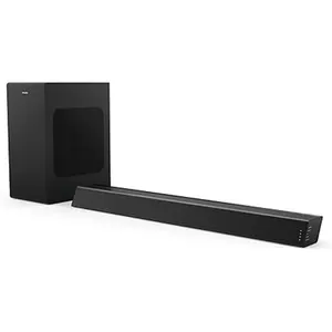 PHILIPS | B7305 Soundbar, Powerful Dolby Audio, Deep Bass with Wireless Subwoofer | HDMI ARC for Easy Setup,  2.1 Channel 300W | Compact and Sleek Design