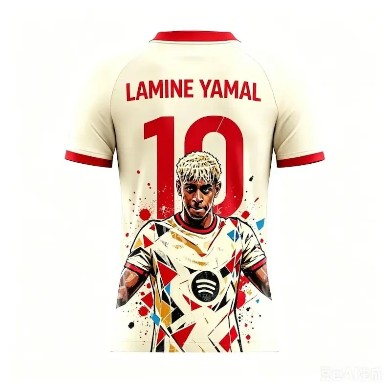 Spain Yamal #10 Jersey, Kids Soccer Jersey, Youth Football Shirt, Spain Football Tee, Boys Girls Fan Gift, Adult Soccer Jersey