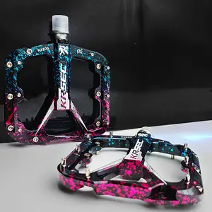 Colored and enlarged non-slip foot pedals Bicycle Parts Bike Parts BMX Parts Triple bearing sealed bearings Anti Slip Pedals