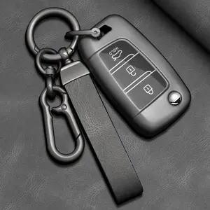 Tpu Car Key Case Cover Key Fob Shell for Hyundai Elantra Solaris 2017, Santa Fe Verna Tucson I35 I40 Genesis, Protector Accessories