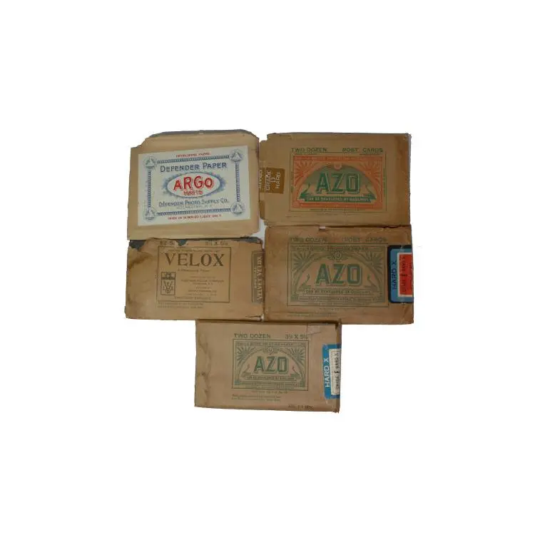 Lot of 5 Vintage Photographic Paper Envelopes
