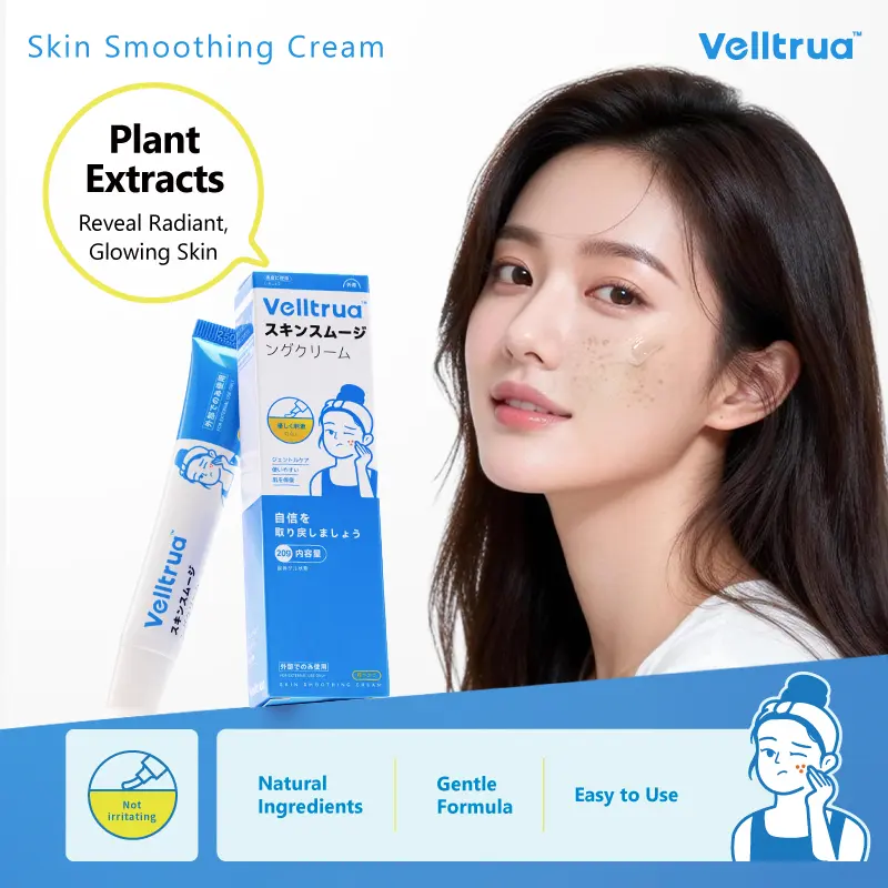 Velltrua Acne Spot Treatment Gel Cream with Plant Extracts, Gentle Daily Blemish Care for Oily and Sensitive Skin, 20g, Oily Skin