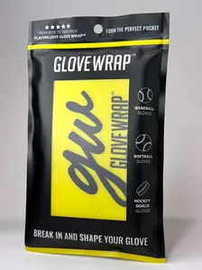Glove Wrap for baseball and softball gloves, and hockey goalie gloves