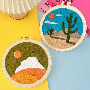 Russia Poke Embroidery Diy Handmade Embroidery Material Package