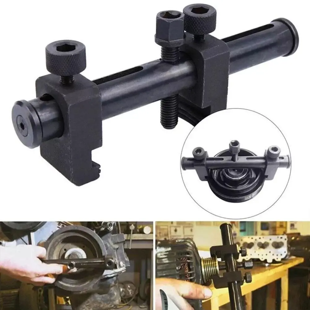 Universal Auxiliary Puller For Ribbed Drive Pulley Crankshaft Remover Tool Kit 40mm -165mm Universal puller For Ribbed, Durable Tools, Mechanic Tools