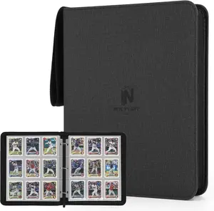 Toploader Binder, Holds 720 Toploaders, 9 Pocket Top Loader Binders
