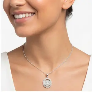 San Benito Pendant + Free Chain in Silver 925, Unisex, Retro Jewelry Necklace Necklace Gift
