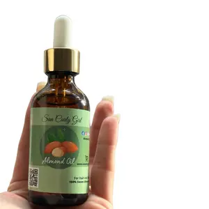 Almond Oil for Hair and Skin 2 oz