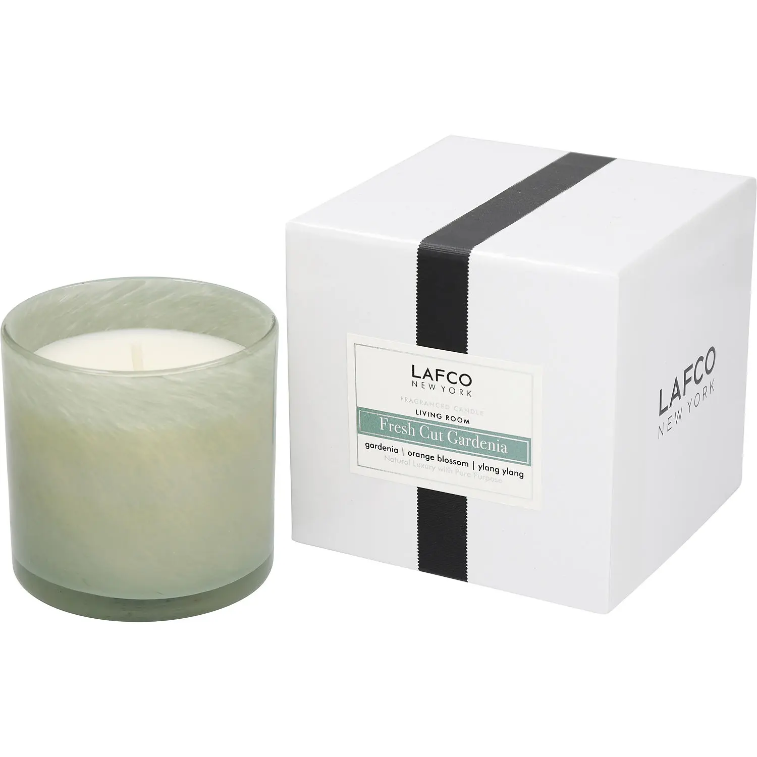 Lafco New York Fresh Cut Gardenia By Lafco New York Fragranced Candle For Unisex