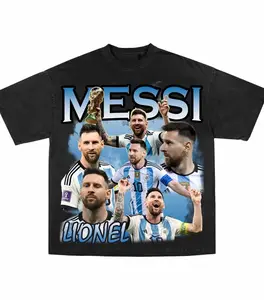 Messi Golden Era Football Tee – Retro Soccer Fan Shirt