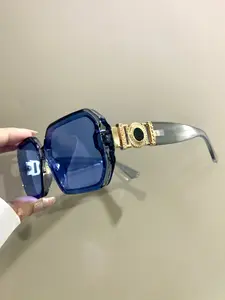 Trendy High-End Glasses, Square Minimalist Decorative Eyeglasses, Novelty Metal Hinge Eyeglasses for Men and Women, Square Frames Glasses, Stylish Eyeglass, Fashion Eyeglasses