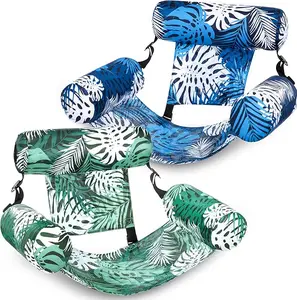 2-Pack Inflatable Pool Lounge Chairs – Heavy-duty, blow up in minutes, and float like royalty. Perfect for lazy days on the lake, beach, or pool party. Your summer relaxation station awaits – just add sunshine and a cold drink.