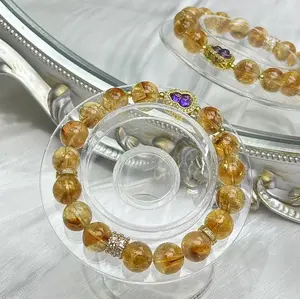 Original Lucky Ice-like Translucent Natural Citrine Bracelet · Elegant, Romantic & Exquisite - Ideal Gift for Friends