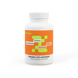 Zenolyte Turmeric with BioPerine (Black Pepper Fruit Extract)-High Absorption Formula for Joint Support, Inflammation Relief & Healthy Immune Function – Promotes Mobility, Heart & Brain Health – Non-GMO, Vegan Capsules"
