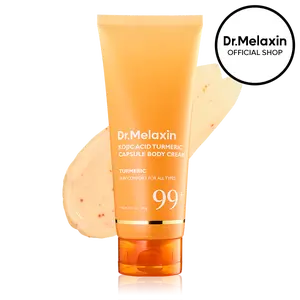[Dr.melaxin Official] Kojic Acid Turmeric Capsule Body Cream 200ml for Body Dark Spot & Uneven Tone Care