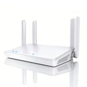 Wireless Router 2.4G High Performance Network with 4 High Gain Antennas Enhances WiFi Strength Eliminates Dead Zones Supports Multiple Devices Simultaneously WPA2 Advanced Security Protection Built In Guest Network Safe for Visitors Great for Study Bedroo