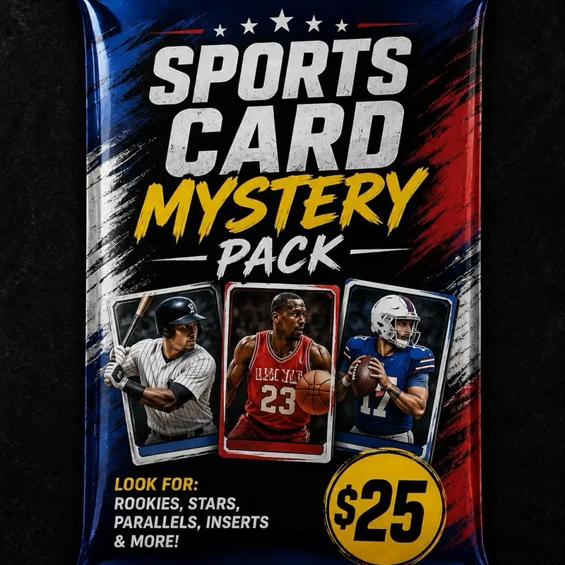 $25 Sports Card Mystery Pack