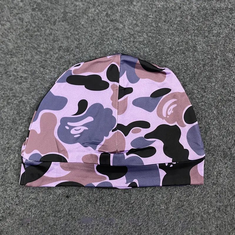 Unisex Camouflage Beanie Hat, Double-Layer Hip-Hop Streetwear Skull Cap, Fashionable Retro Camo Hat, Casual Trendy Hat for Men and Women