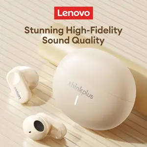 Lenovo LP19 In-Ear Wireless Earbuds with Bluetooth 5.1 for Faster, More Stable Connection, 360° Surround Sound, Hi-Fi Audio Quality, Smart Compatibility, Wireless Headphones for Music & Phone Calls