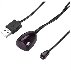Infrared IR Remote Extender Repeater Receiver USB Adapter Transmitter Applies to Remote Control Devices 2m with Lights