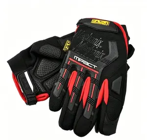 Tactical Touchscreen Gloves, Non-Slip Full Finger Gloves for Cycling, Hiking, Workout & Outdoor Sports