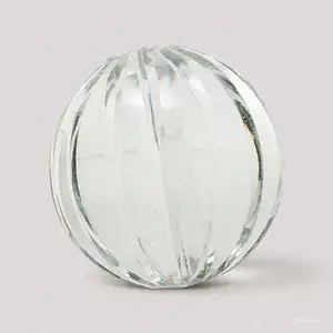 Melon-Cut Clear Crystal Ball of CDNY - Small, Medium, & Large Sizes