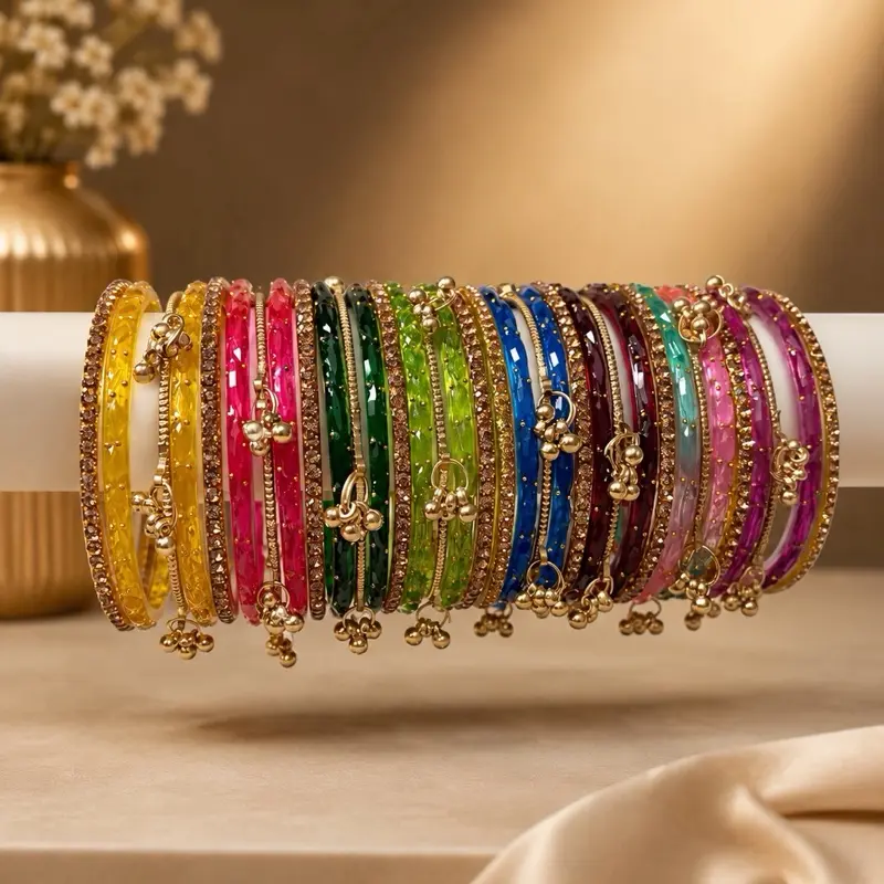 Satrangi Sparkle Stack (34 pcs)