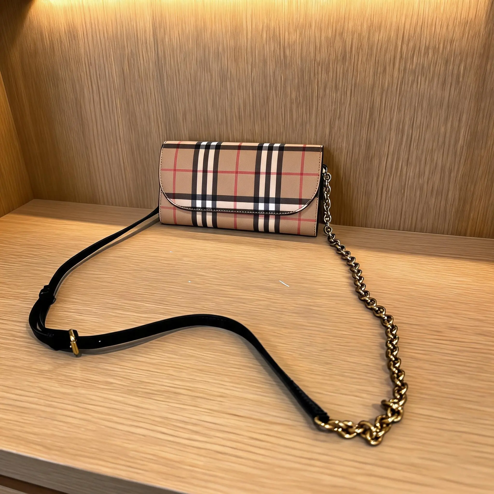 Pre-owned BURBERRY Leather Shoulder Bag I0712153317