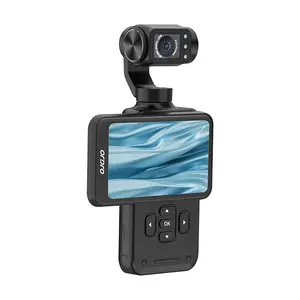 ORDRO M5 5K Handheld Video Camera Vlogging Camcorder 3.5-inch Rotating Touch Screen 3-Axis Stabilization IR Night Vision WDR Face Follow 120 ° Wide Angle Long Battery Life