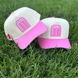 Pink and stone Mexican hat