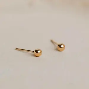 Hello Adorn Tiny Ball Stud Earrings - Unique Earrings - Any Occassion Jewelry - Women's Fashion Accessory
