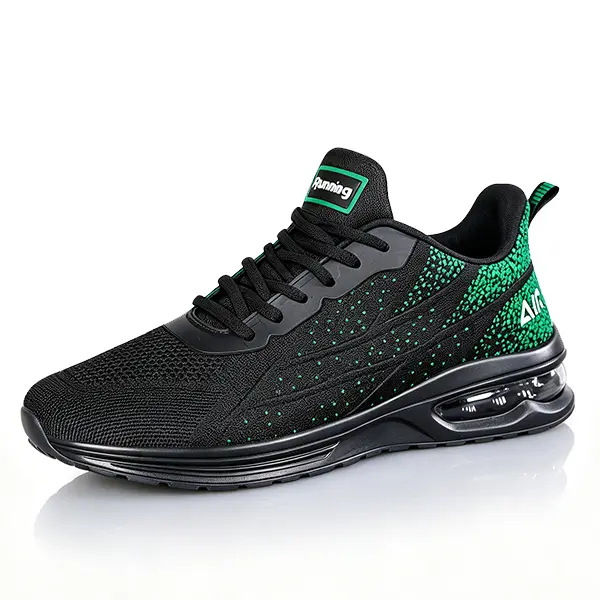 Men’s 2026 Summer Mesh Casual Trainers - Ultra-Light Breathable Knit Sneakers with Air Cushion, Shock-Absorbing Design for ft Pain Relief (Running, Walking Training Use)