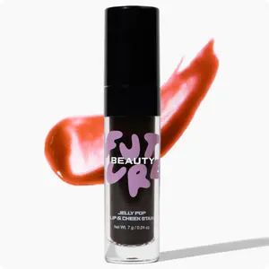 JELLY POP LIP & CHEEK STAIN - Hydrating Jelly Stain with Peptides and Hyaluronic Acid