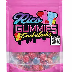 Cotton Candy crunch Gushz Chewy Snack Candy Sweet