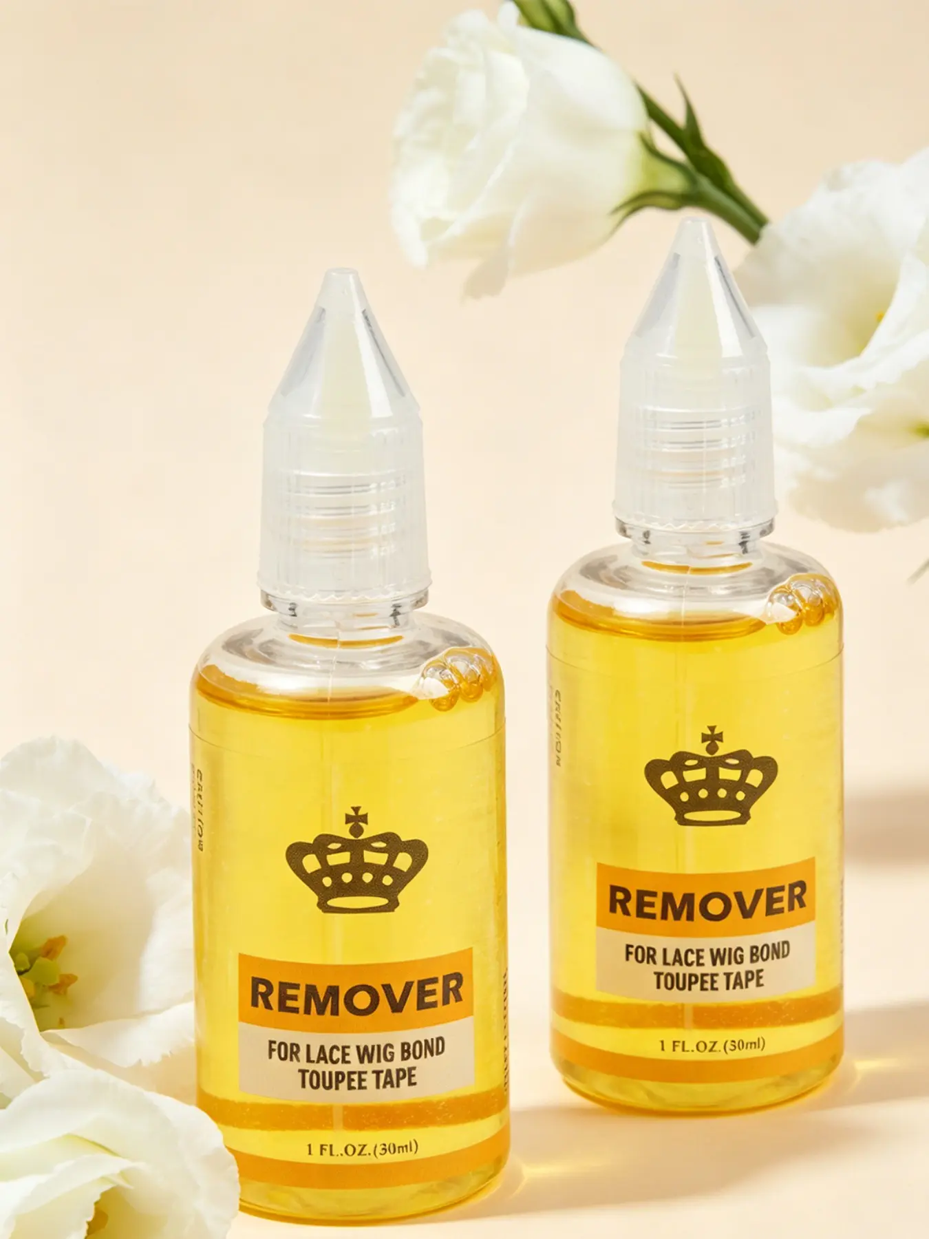 2 Bottles Lace Wig Glue Remover, Gentle Non-Irritating Wig Glue Dissolver, Quick Removal of Hair Extensions Residue, Specialized Wig Care