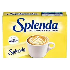 Splenda Zero Calorie Sweetener 100 Count Packets Sugar-Free Alternative Tastes Like Sugar Made in USA