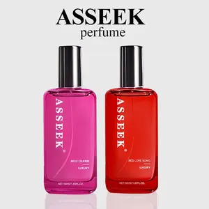 ASSEEK Long-Lasting Body perfume for Women | Perfect for Dating, Daily Life, Parties and Gift Giving | 2 Different Fragrances  with Orchid, Jasmine，Fruity Notes & Brown Sugar Scents - 1.69 Oz/ Bottle