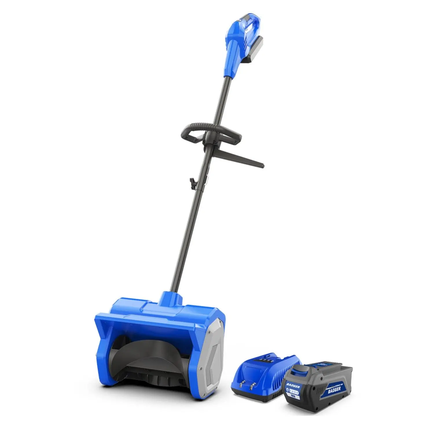 Wild Badger Powerful 40V 12 in. Cordless Electric Snow Shovel Brushless Motor & 4Ah  Battery
