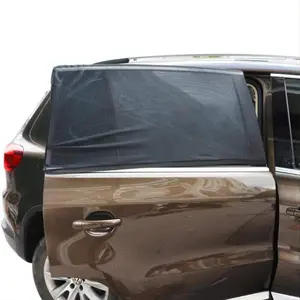 SUV Car Window Sun Shade & Mosquito Net (2 Pack),Anti-UV Bug Protection Sunshade Universal Quick-Fold accessories for Visor Privacy Window Sunshade Magnetic 4Runner Rear Window Shade